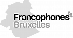 Logo Francophones Bruxelles GRIS